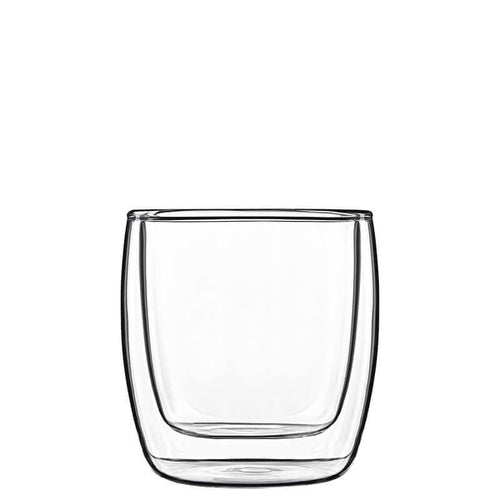 11 Cl Bormioli Luigi Thermic Glass Michelangelo Bicchierino Caffe In Vetro Borosilicato Set 2 Pezzi
