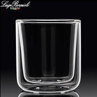 24 Cl Bormioli Luigi Thermic Glass Cylindrical Bicchiere Cappuccino In Vetro Borosilicato Set 2 Pezzi