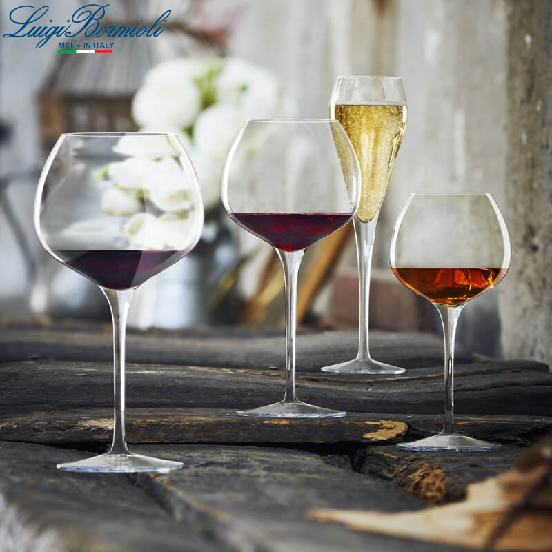 60 Cl Bormioli Luigi Super Calice Vino Rosso In Vetro Set 6 Pezzi