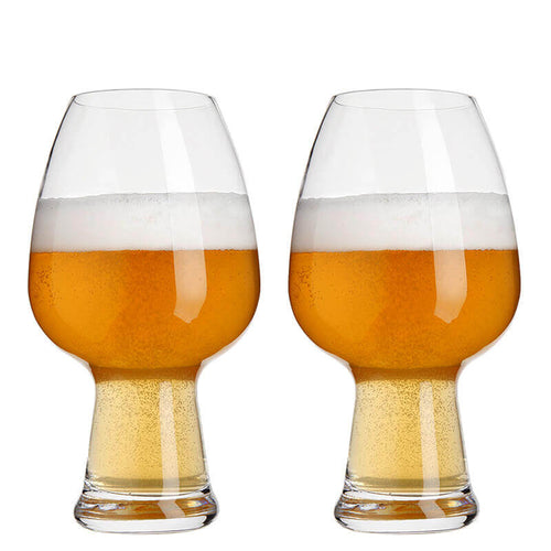 78 Cl Bormioli Luigi Birrateque Wheat Weis Bicchiere Birra In Vetro Set 2 Pezzi
