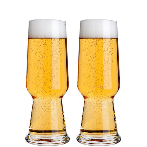 54 Cl Bormioli Luigi Birrateque Pilsner Bicchiere Birra In Vetro Set 2 Pezzi
