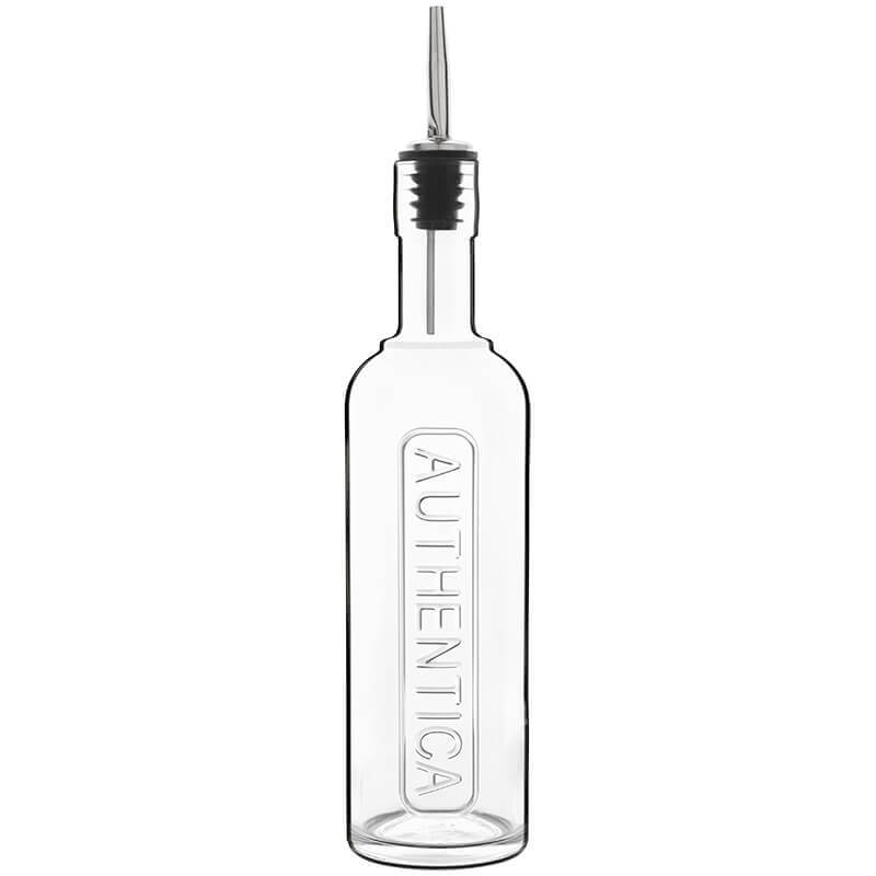 50 Cl Bormioli Luigi Optima Autentica Bottiglia Con Beccuccio Versatore In Vetro