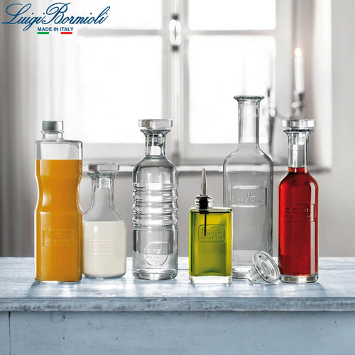 1 Litro Bormioli Luigi Optima Bottiglia Acqua In Vetro