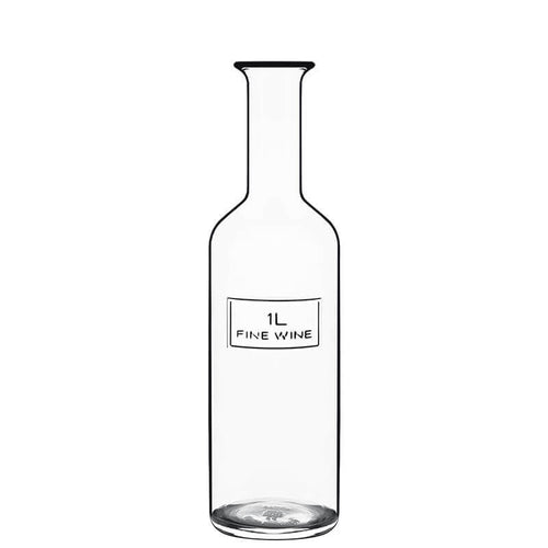 1 Litro Bormioli Luigi Optima Bottiglia Vino In Vetro
