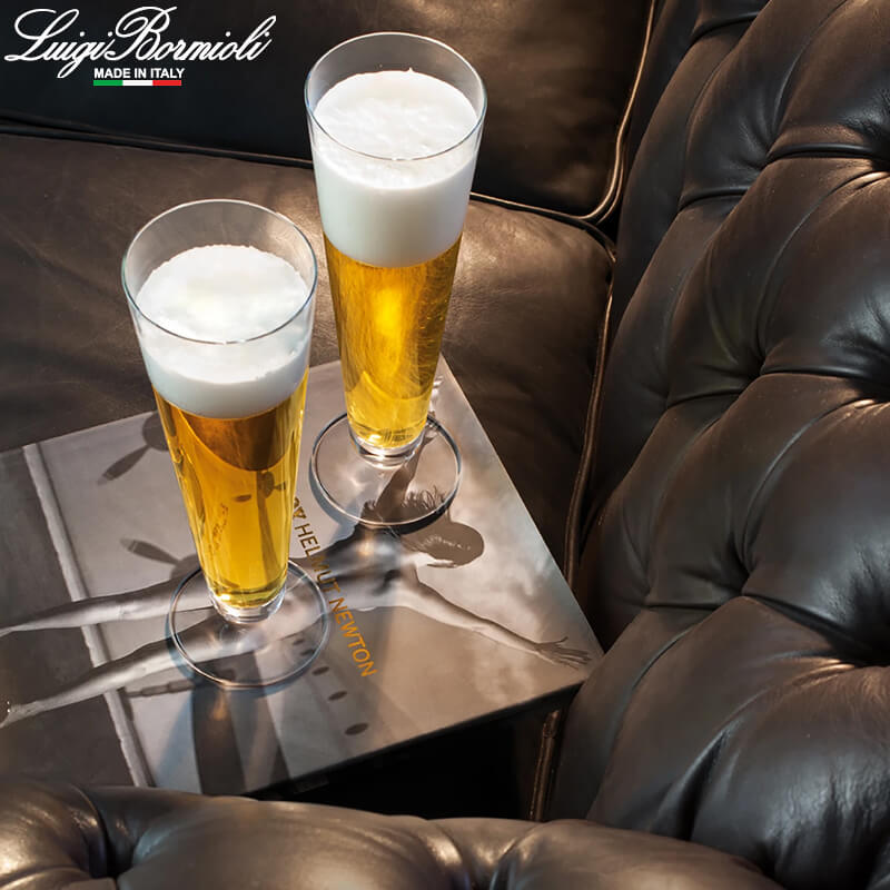 40 Cl Bormioli Luigi Regency Calice Birra In Vetro Set 4 Pezzi