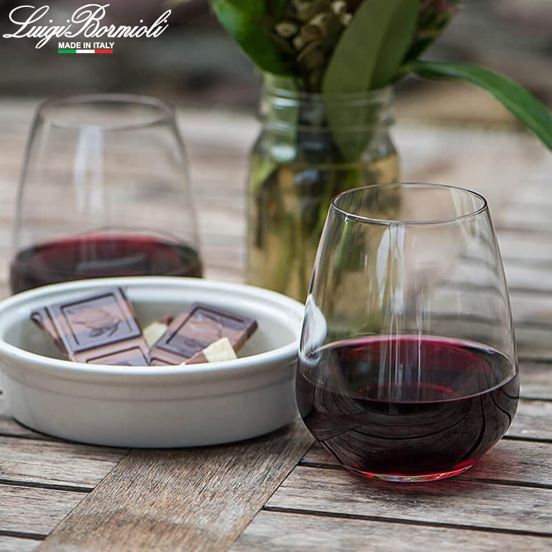 67 Cl Bormioli Luigi Regency Bicchiere Vino Rosso Cabernet Merlot In Vetro Set 4 Pezzi