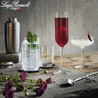 21 Cl Bormioli Luigi Jazz Calice Flute In Vetro Set 4 Pezzi