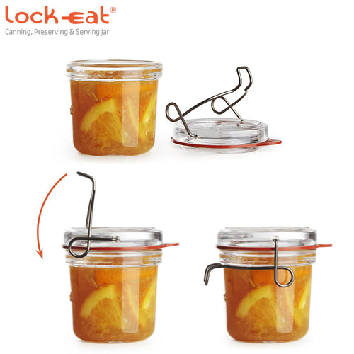 8 Cm Bormioli Luigi Lock Eat Guarnizione Per Terrina In Gomma Set 6 Pz