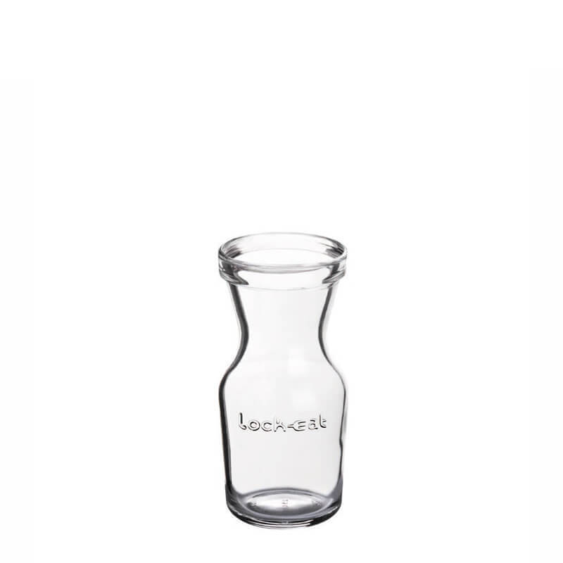 25 Cl Bormioli Luigi Lock Eat Caraffa In Vetro Set 12 Pezzi