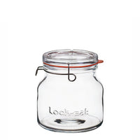 150 Cl Bormioli Luigi Lock Eat Vasetto Ermetico In Vetro Set 6 Pezzi