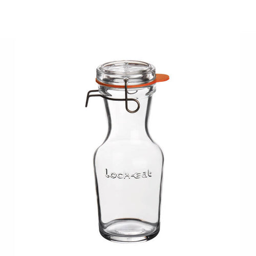 50 Cl Bormioli Luigi Lock Eat Caraffa In Vetro Set 6 Pezzi