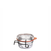 8 Cl Bormioli Luigi Lock Eat Vasetto Ermetico In Vetro Set 6 Pezzi
