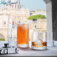 38 Cl Bormioli Luigi Roma 1960 Bicchiere Whisky In Vetro Set 6 Pezzi