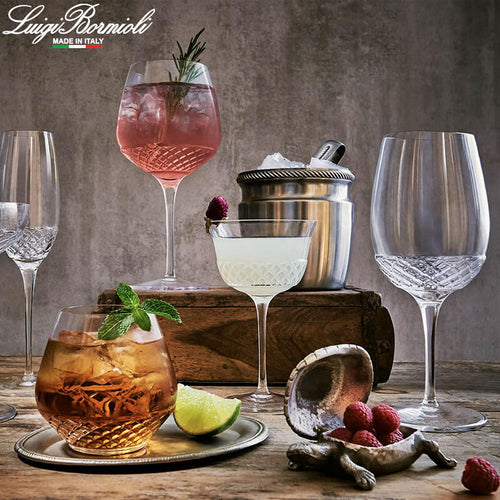 55 Cl Bormioli Luigi Roma 1960 Calice Cocktail In Vetro Set 6 Pezzi