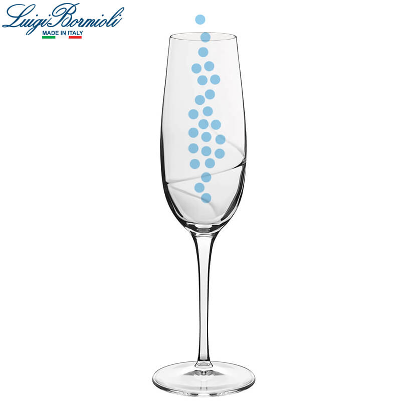 23 5 Cl Bormioli Luigi Aero Calice Flute In Vetro Set 6 Pezzi