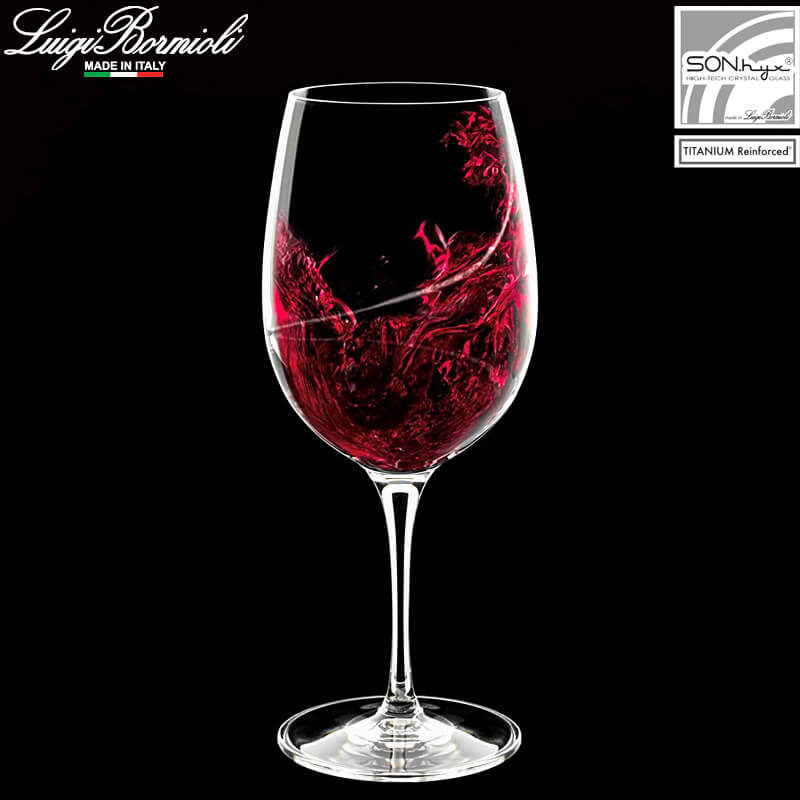 36 5 Cl Bormioli Luigi Aero Calice Vino Rosso In Vetro Set 6 Pezzi