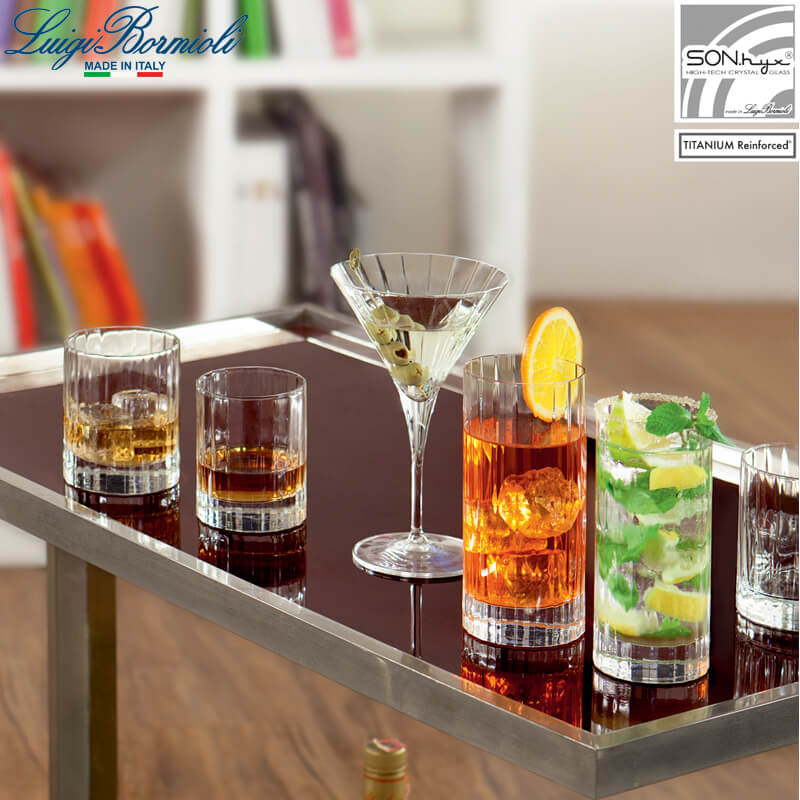 25 2 Cl Bormioli Luigi Bach Bicchiere Acqua In Vetro Set 6 Pezzi