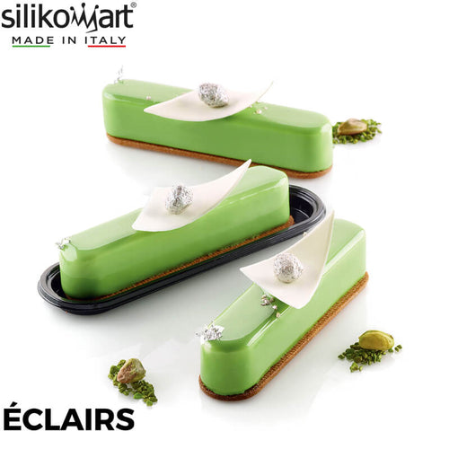 8 Forme Silikomart Eclair Fashion Stampo Eclair In Silicone