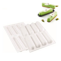 8 Forme Silikomart Eclair Fashion Stampo Eclair In Silicone