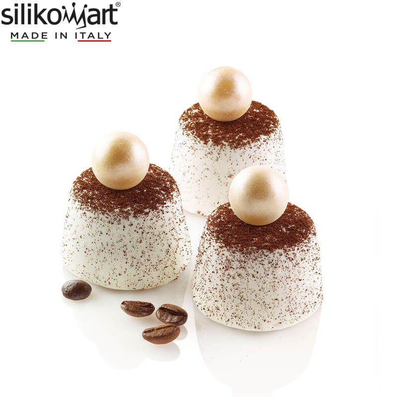 6 9 Cm Silikomart Sq009 Stampo Muffin In Silicone