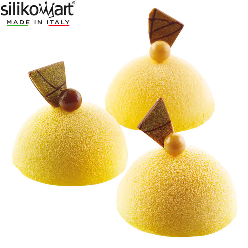 96 Forme Silikomart Sq015 Stampo Semisfera In Silicone