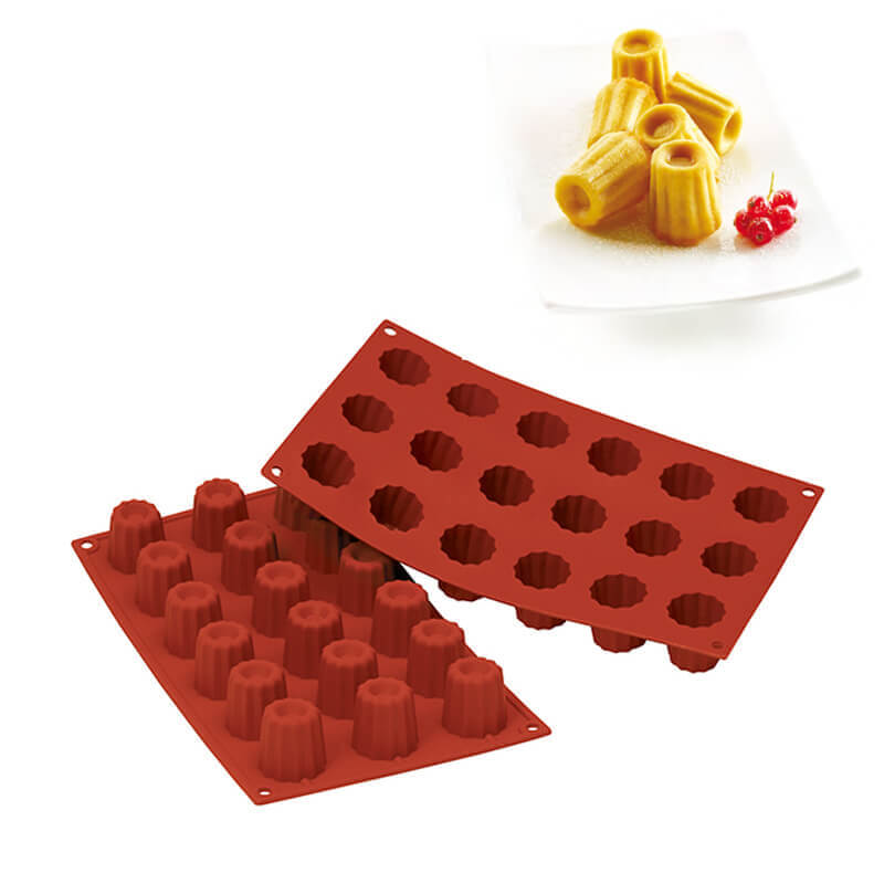 18 Forme Silikomart Classic Stampo Bordelais In Silicone
