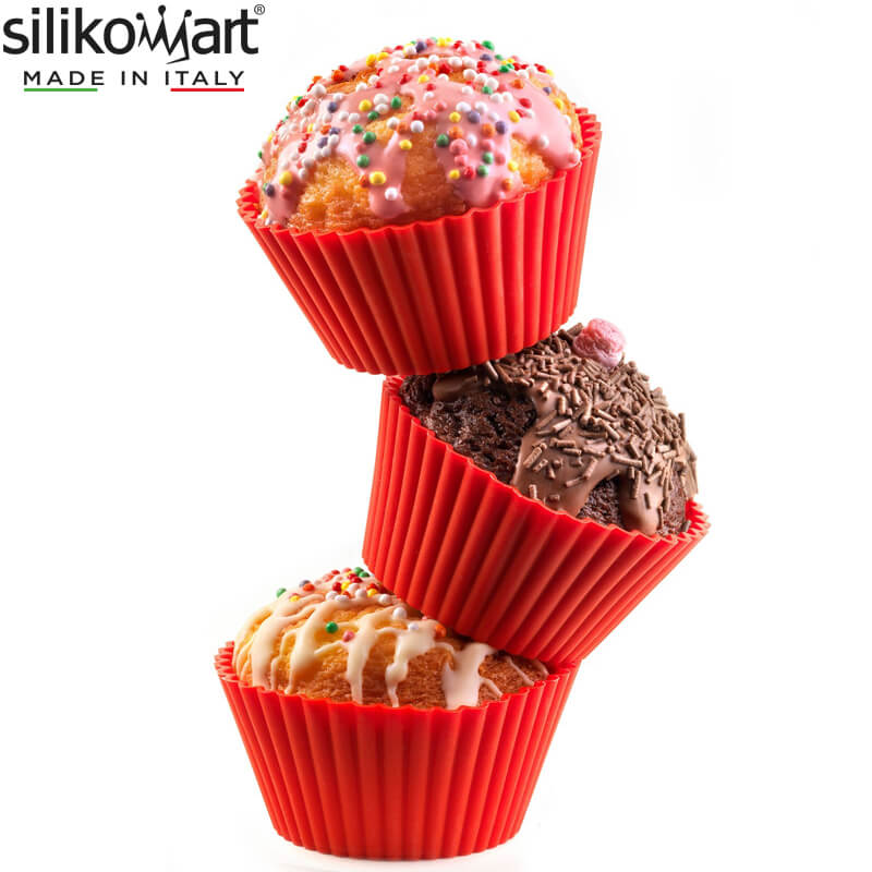 6 Forme Silikomart Classic Stampo Muffin In Silicone