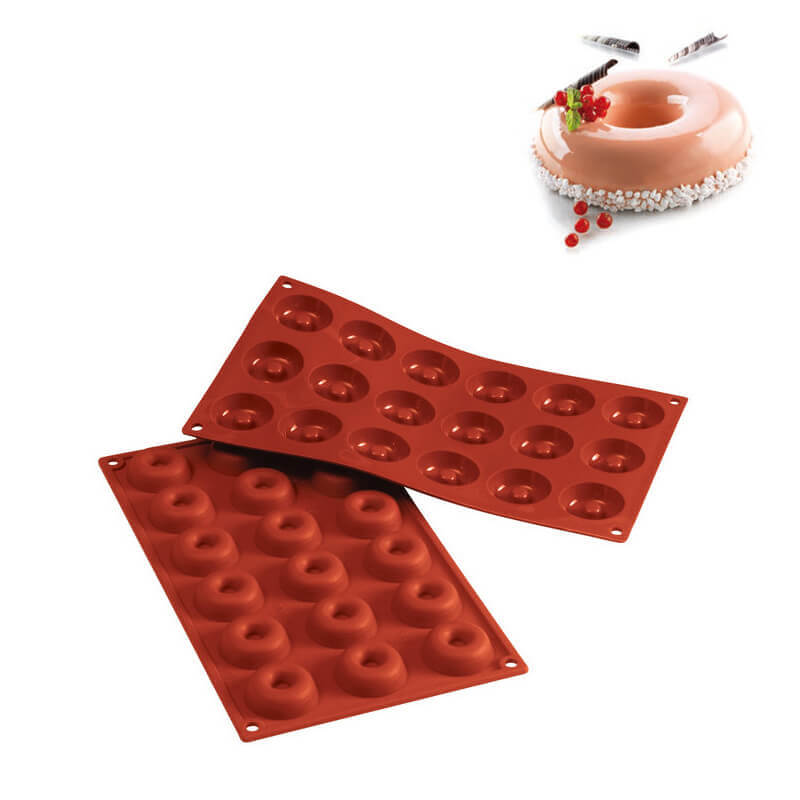 18 Forme Silikomart Classic Stampo Savarin In Silicone