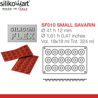 18 Forme Silikomart Classic Stampo Savarin In Silicone