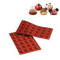 24 Forme Silikomart Classic Stampo Semisfera In Silicone