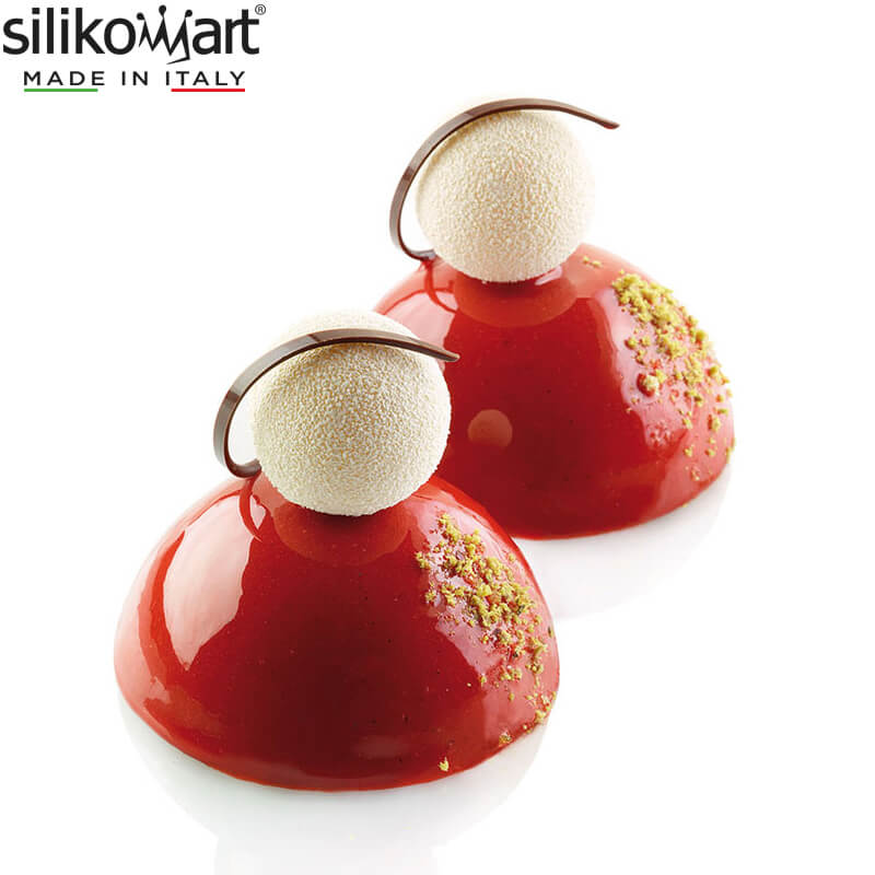 8 Forme Silikomart Classic Stampo Semisfera In Silicone