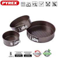 Pyrex Asimetria Tortiera Apribile Rotonda Antiaderente
