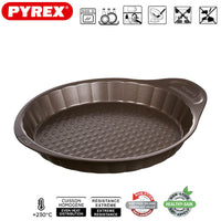 Pyrex Asimetria Stampo Crostata Rotonda Antiaderente