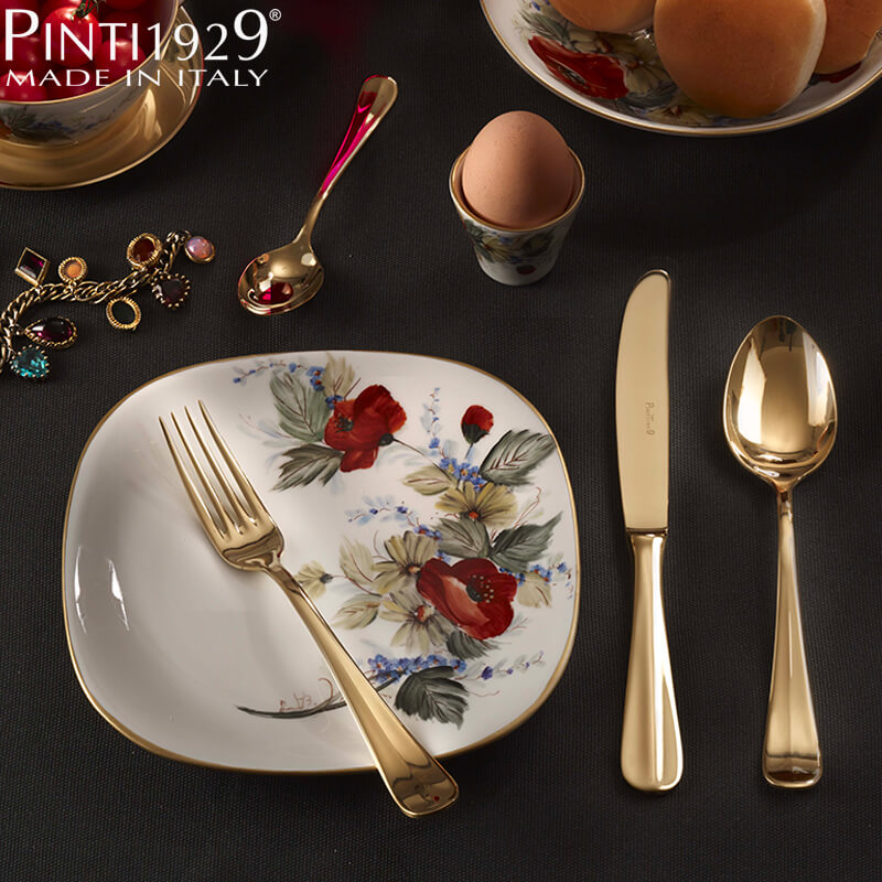 Pintinox Baguette Cucchiaino Caffe In Acciaio Inox Set 12 Pz