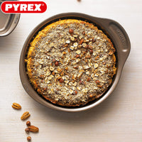 26 Cm Pyrex Asimetria Tortiera Rotonda Antiaderente