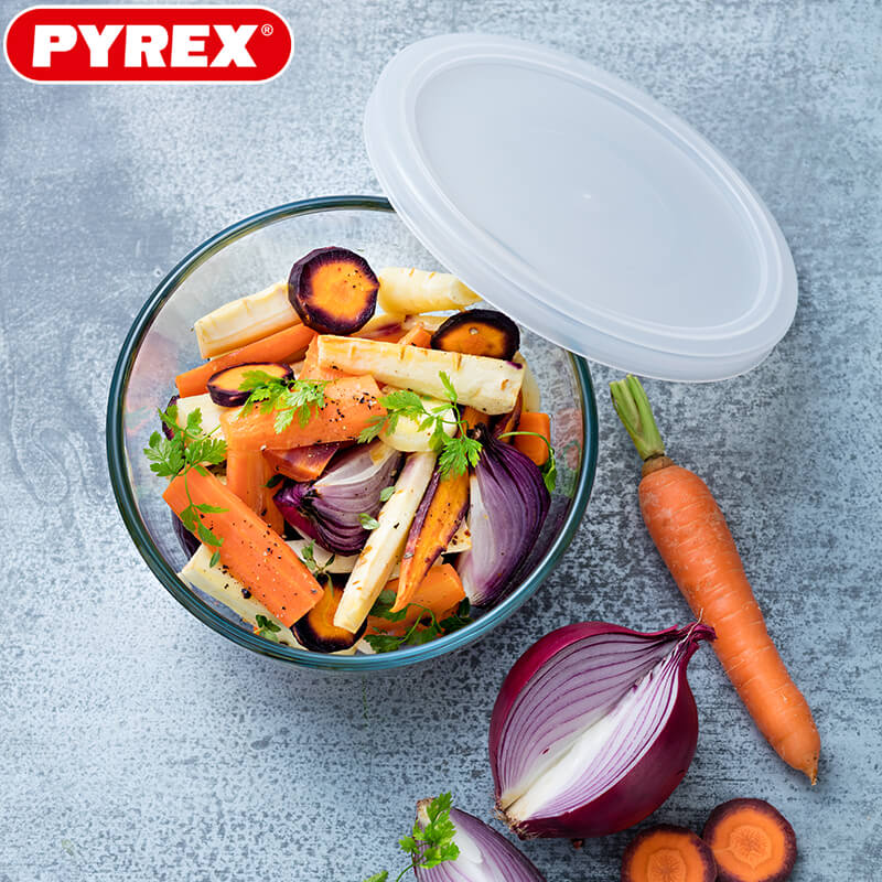 Pyrex Cook And Freeze Contenitore Per Alimentirotondo In Vetro Borosilicato