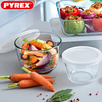 Pyrex Cook And Freeze Contenitore Per Alimentirotondo In Vetro Borosilicato