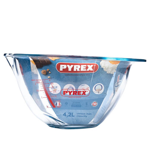 420 Cl Pyrex Classic Coppa Graduata Rotonda In Vetro Borosilicato