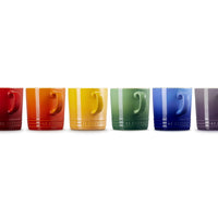 35 cl - Le Creuset London Tazza Mug In Gres Vetrificato Set 6 Pz