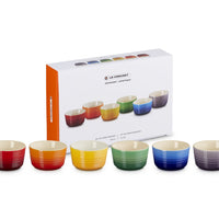 10 cl - Le Creuset Cucinare & Infornare Mini Ramequin In Gres Vetrificato Set 6 Pz