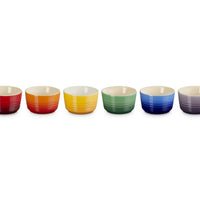 10 cl - Le Creuset Cucinare & Infornare Mini Ramequin In Gres Vetrificato Set 6 Pz