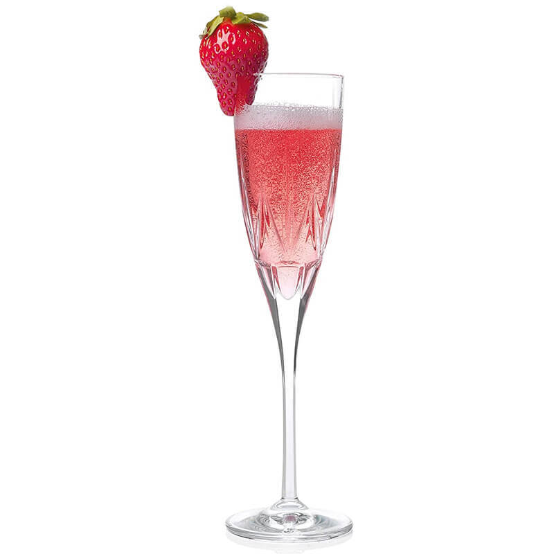 15 Cl Rcr Rcr Chic Calice Flute In Vetro Set 6 Pezzi