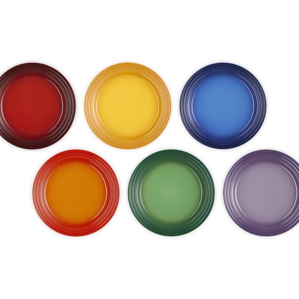 22 cm - Le Creuset Arte Della Tavola Vancouver Piatto Frutta Set 6 Pz