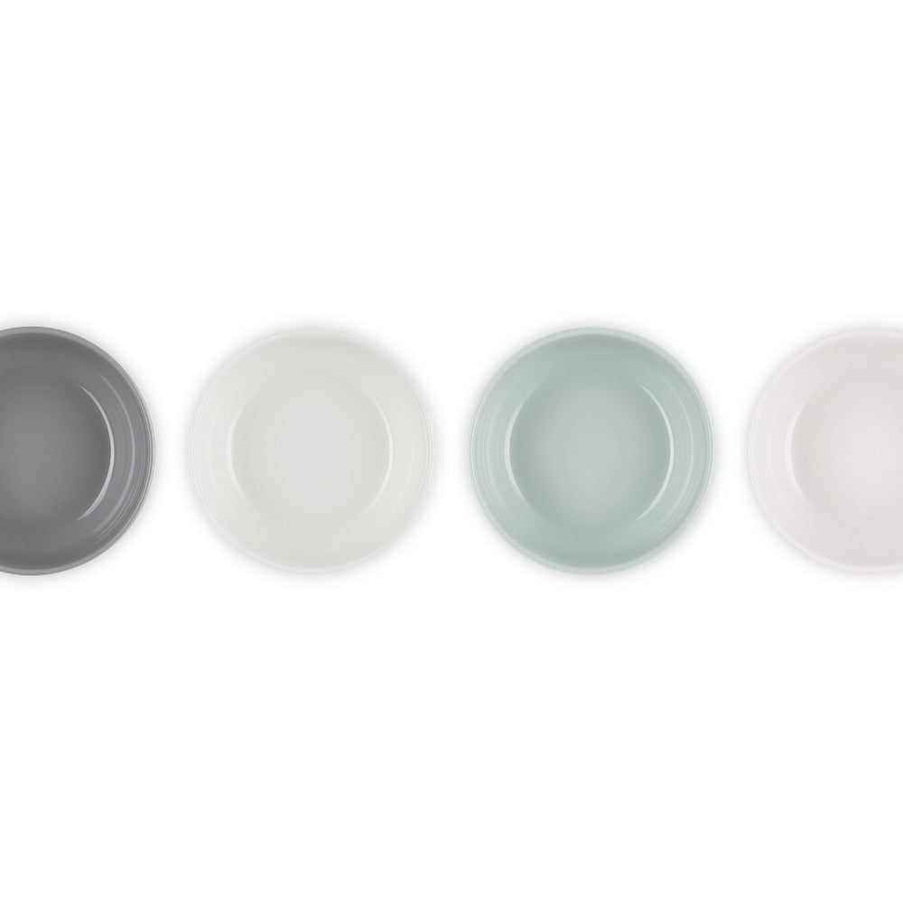 16 cm - Le Creuset Coupe Ciotola Cereali In Gres Vetrificato Set 4 Pz