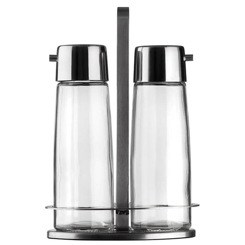 Pintinox Taste Set Olio Aceto In Acciaio Inox Vetro Set 2 Pz