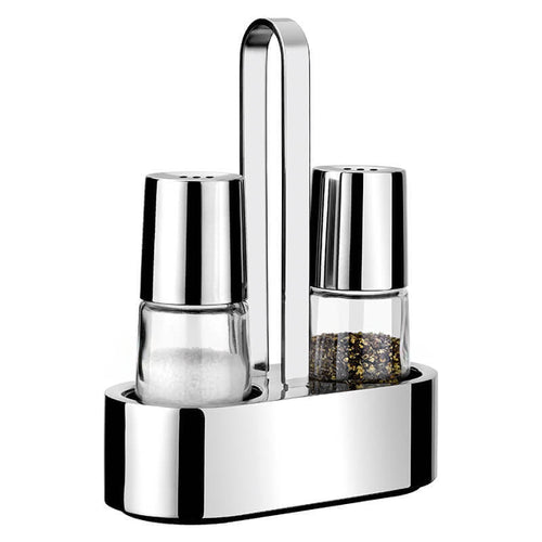 Pintinox Bella Macina Sale E Pepe In Acciaio Inox Vetro Set 2 Pz