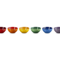 12 cm - Le Creuset Arte Della Tavola Vancouver Ciotola Snack In Gres Vetrificato Set 6 Pz