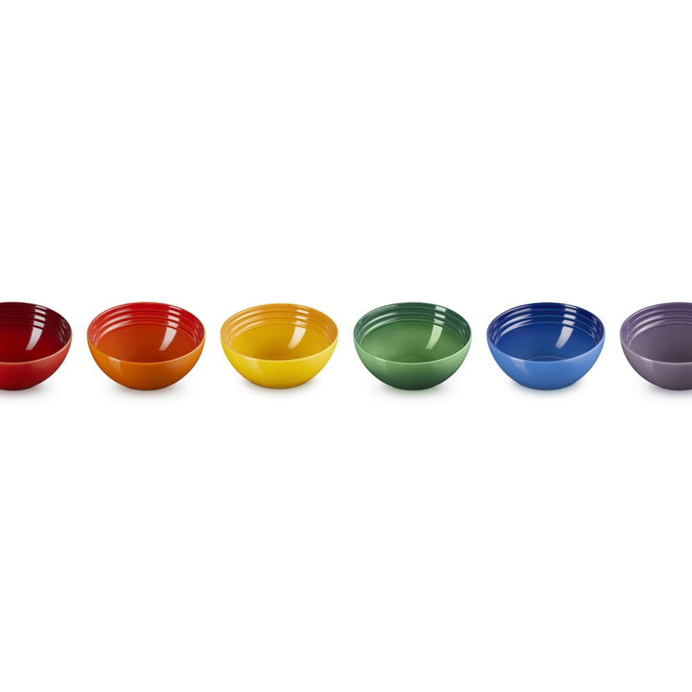12 cm - Le Creuset Arte Della Tavola Vancouver Ciotola Snack In Gres Vetrificato Set 6 Pz