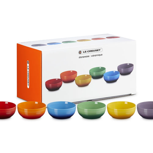 16 cm - Le Creuset Coupe Ciotola Cereali In Gres Vetrificato Set 6 Pz