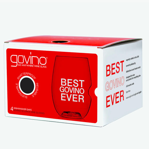 48 Cl Govino Bicchieri Acqua In Plastica Set 4 Pz